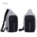 Anti-Theft Shoulder Bag with USB Charging - BeppleStore 